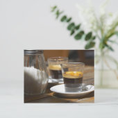 Carte Postale Culture café (Debout devant)