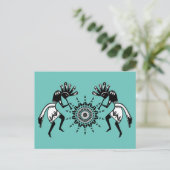 Carte Postale Culture des Amérindiens - Danse du Soleil Kokopell (Debout devant)