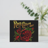 Carte Postale Culture rose 1887 (Debout devant)