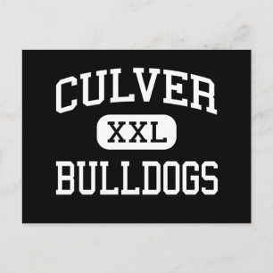 Carte Postale Culver - Bulldogs - Lycée - Culver Oregon