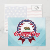 Carte Postale Culver City, CA (Devant / Derrière)