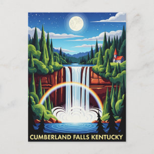 Carte Postale Cumberland Falls Kentucky Nuit