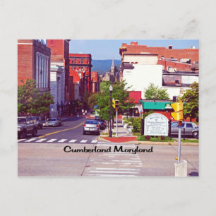 Carte Postale Cumberland Maryland