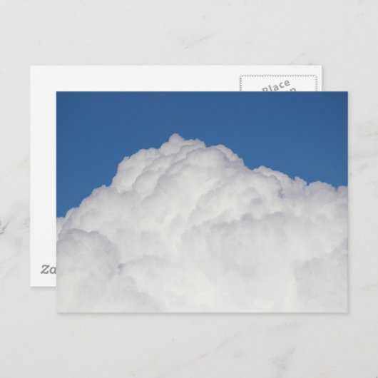 Carte Postale Cumulus Cloud (Devant / Derrière)