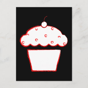 Carte Postale cupcake