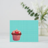 Carte Postale Cupcake (Debout devant)