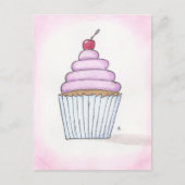 Carte Postale cupcake (Devant)