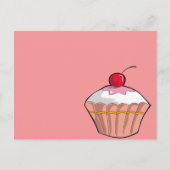 Carte Postale cupcake (Devant)