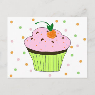 Carte Postale Cupcake