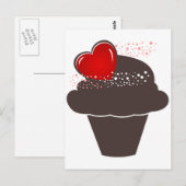 Carte Postale Cupcake (Devant / Derrière)