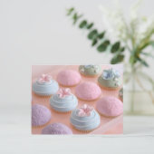 Carte postale Cupcake (Debout devant)