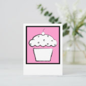 Carte Postale cupcake (Debout devant)