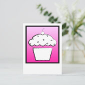 Carte Postale cupcake (Debout devant)