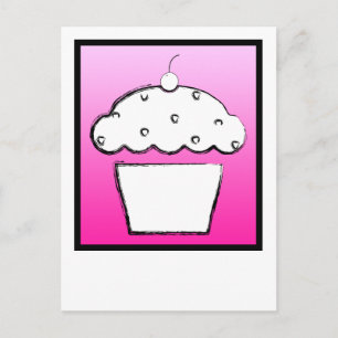 Carte Postale cupcake