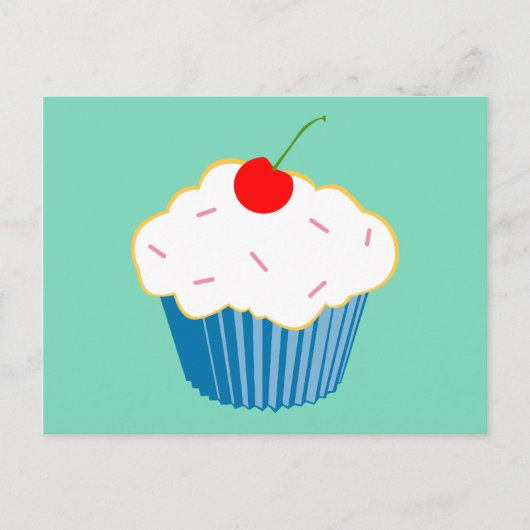 Carte Postale Cupcake (Devant)