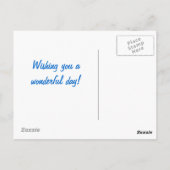 Carte postale Cupcake (Dos)