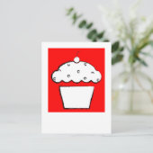 Carte Postale cupcake (Debout devant)