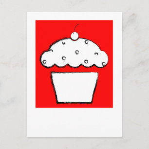 Carte Postale cupcake