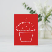 Carte Postale cupcake (Debout devant)