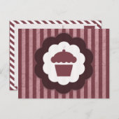 Carte Postale cupcake (Devant / Derrière)