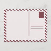 Carte Postale cupcake (Dos)