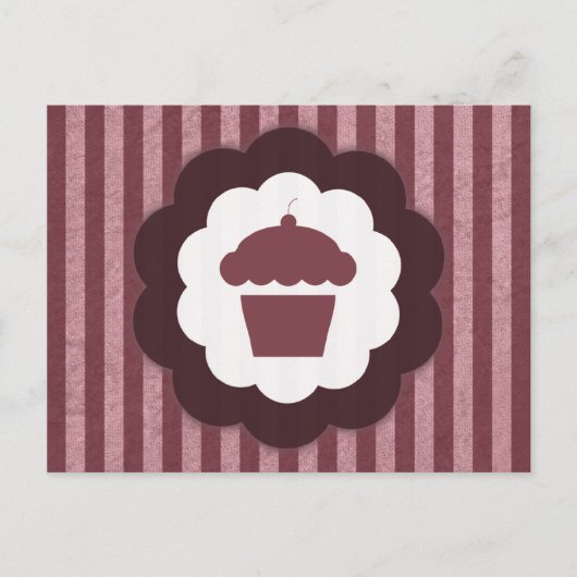 Carte Postale cupcake (Devant)