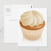 Carte Postale cupcake à la fée (Devant / Derrière)