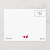 Carte postale Cupcake au Chocolat (Dos)