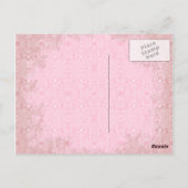 Carte Postale Cupcake aux fraises (Dos)