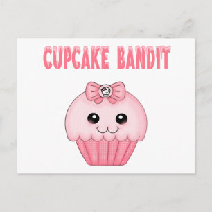 Carte Postale Cupcake Bandit