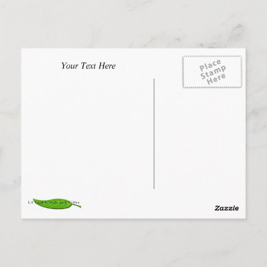 Carte postale Cupcake Bird (Dos)