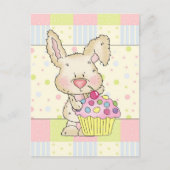 Carte postale Cupcake Bunny (Devant)