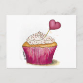Carte Postale Cupcake - Jour le plus doux (Devant)