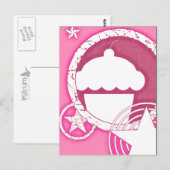 Carte Postale cupcake punk (Devant / Derrière)