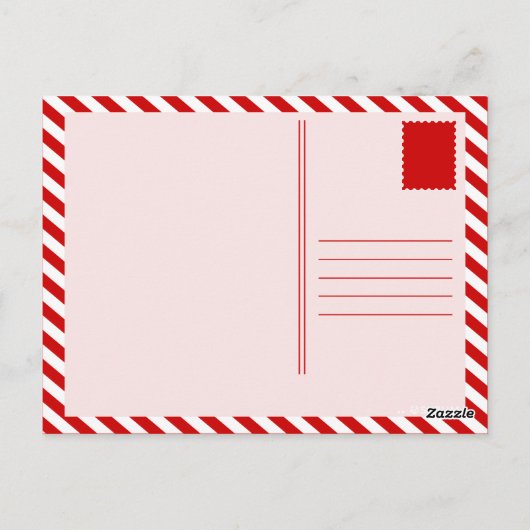 Carte Postale cupcake rétro (Dos)