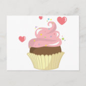Carte Postale Cupcake simple (Devant)