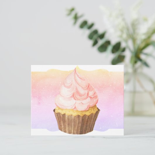 Carte postale Cupcake Solo (Debout devant)