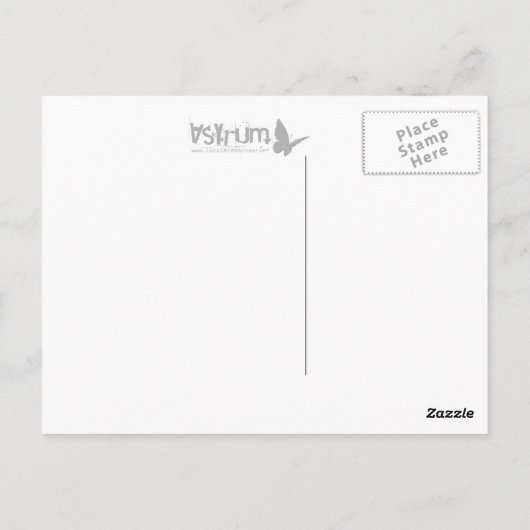 Carte Postale cupcake splatz (Dos)