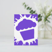 Carte Postale cupcake splatz (Debout devant)