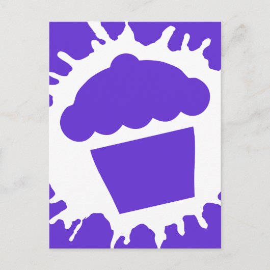 Carte Postale cupcake splatz (Devant)