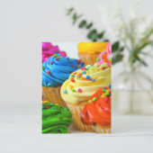 Carte postale Cupcakes (Debout devant)