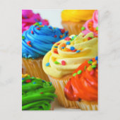 Carte postale Cupcakes (Devant)