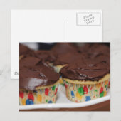 Carte Postale Cupcakes (Devant / Derrière)