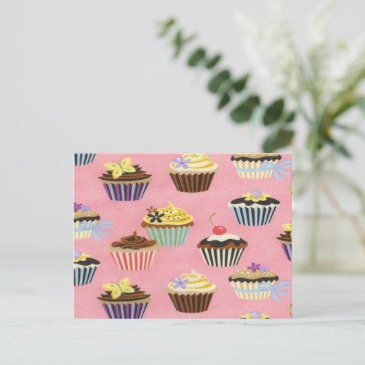 Carte Postale Cupcakes (Debout devant)