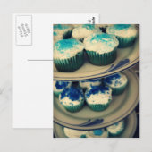 carte postale cupcakes (Devant / Derrière)