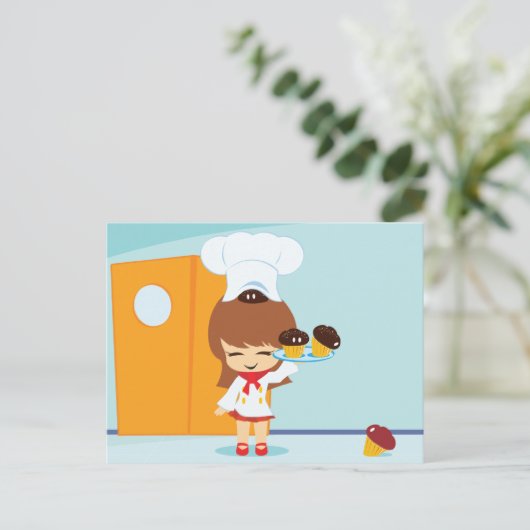 Carte Postale Cupcakes (Debout devant)