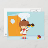 Carte Postale Cupcakes (Devant / Derrière)