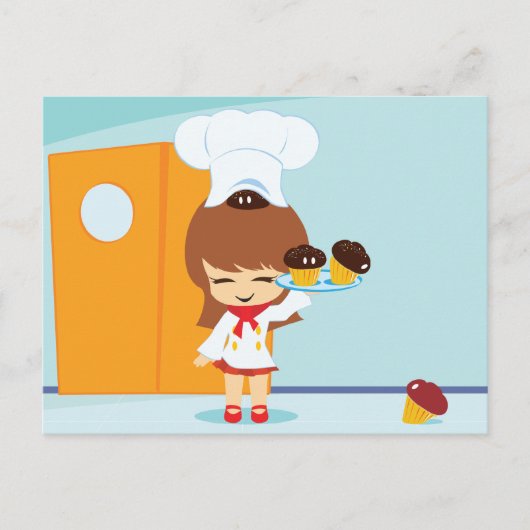 Carte Postale Cupcakes (Devant)