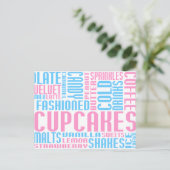 Carte Postale cupcakes chitChat (Debout devant)