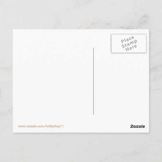 Carte postale Cupcakes Reinder (Dos)